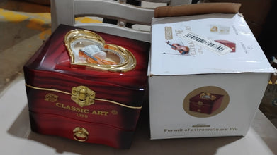 Dancer Ballerina Piano Music Box Hand Crank Music Plastic Box Gift (1 Pc) - justgrabit.in | Just Grab It