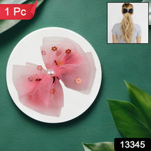 Hair Bow Knot Clip Suitable For Girls (1 Pc), Hair accessories - justgrabit.in | Just Grab It