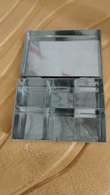 Multipurpose Stainless Steel Jewelry Storage Organizer Box 6 Compartments (1 Pc) - justgrabit.in | Just Grab It