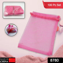 Organza Gift Bags Small Mesh Bags Drawstring Gift Bags Christmas Drawstring Organza Gift Bags, Wedding Party Festival Gift Bags (100 Pcs Set) - Justgrabit Inc.
