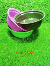 Household Storage Plastic Round Bowl / Tub / Basket / Bucket set - Pack of 3 - Justgrabit Inc.