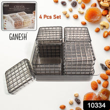 Ganesh Multipurpose Gift Set, Dry fruit (4 Pcs Set / With Tray) - justgrabit.in | Just Grab It