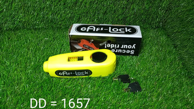 Heavy Duty Bike Brake Lock - Secure Locking System Handlebar and Brake Lever Grip - justgrabit.in | Just Grab It