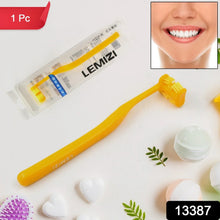Six - Sided Soft Toothbrush, Anti - Bacterial 6 Sided Care (1 Pc/ Mix Color) - justgrabit.in | Just Grab It