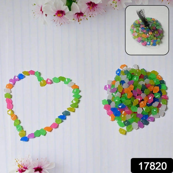 Multi - Color Decorative Stone for Garden / Lawn / Aquarium Fish Tank Gravel / Flower Pots Decoration Pebbles for Fish Bowl & All Purpose Attractive Stone Set - justgrabit.in | Just Grab It
