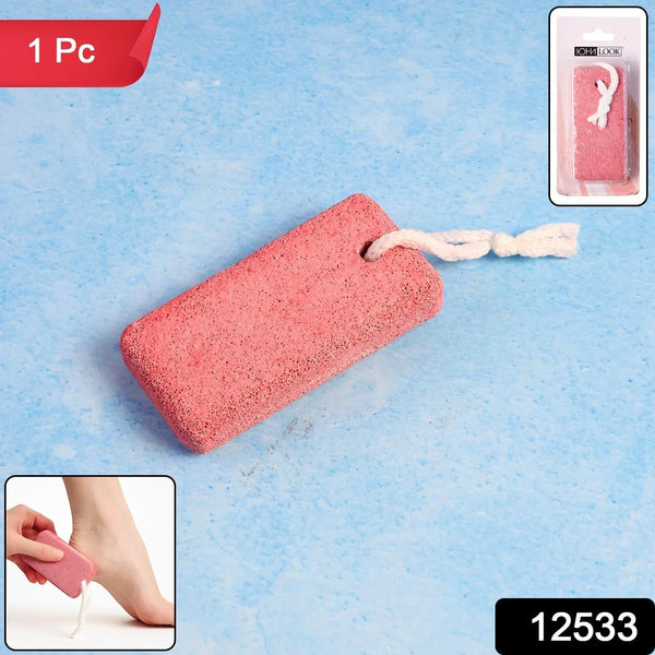 Rectangular Foot Pumice Stone for Dead Skin & Callus Removal (1 Pc) - justgrabit.in | Just Grab It