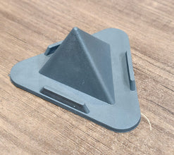 Pyramid Grey Mobile Stand with 3 Different Inclined Angles - justgrabit.in | Just Grab It