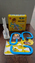 LALA Small Duck Climb Stairs Toy Roller Coaster Flashing Lights & Music (3 Ducks) - justgrabit.in | Just Grab It