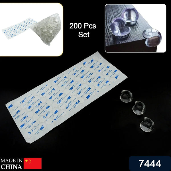Pc Baby Safety Corner Protectors (High - Adhesive) - Justgrabit Inc.