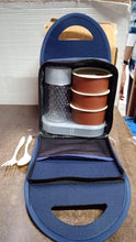 Steel Lunch Box Set (4 pcs, Black) - justgrabit.in | Just Grab It