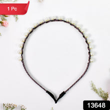 Hairband Pearls Fancy Party Hairband (1 Pc / Mix Design), Hair accessories - justgrabit.in | Just Grab It