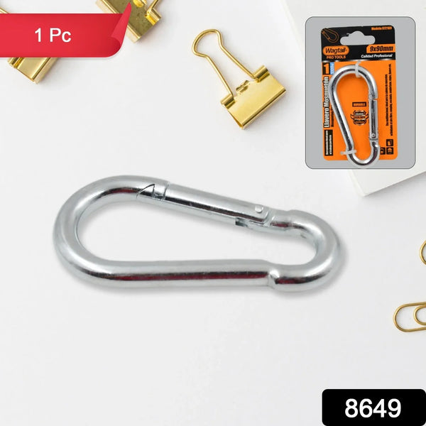 Stainless Steel Snap Hook (9×90 MM / 1 Pc) - justgrabit.in | Just Grab It