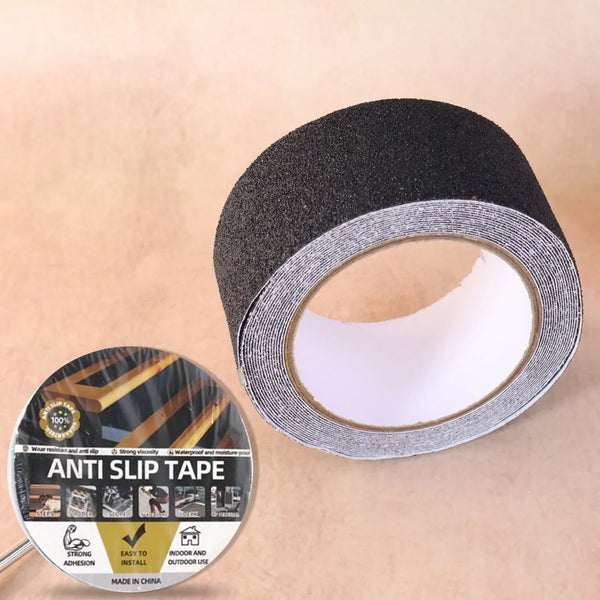Heavy Duty Anti - Slip Safety Grip Tape Roll 5 cm x 5 m (1 Pc) - justgrabit.in | Just Grab It
