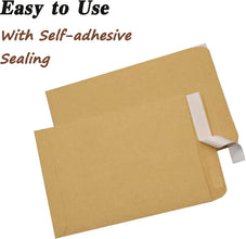 Brown Kraft Envelope for Invitations & Office Use (Mix Size / 1 Pc) - Justgrabit Inc.