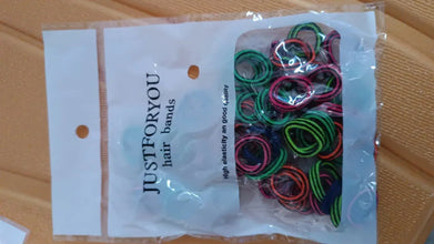 Small Ponytail Holder Bands for Hair Rubber Bands (Pack of 50 / Multicolour), Hair accessories - justgrabit.in | Just Grab It