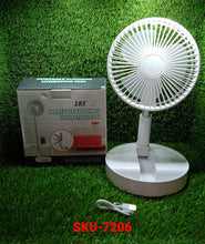 Telescopic Foldable Electric Desktop Fan – Adjustable & Portable - justgrabit.in | Just Grab It