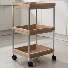 3 - Layer Multipurpose Storage Trolley - justgrabit.in | Just Grab It
