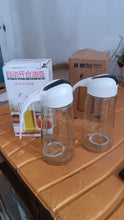 Kitchen Glass Oil Bottle Dispenser Automatic Opening Bottles 630 ML - justgrabit.in | Just Grab It
