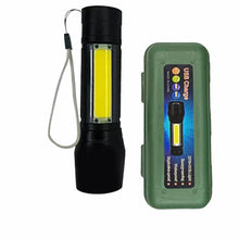 Mini Search Rechargeable LED Long Range Flashlight Emergency Light Torch - justgrabit.in | Just Grab It