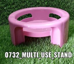 Multipurpose Unbreakable Plastic Matka Stand / Pot Stand - Justgrabit Inc.