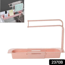 Over - Sink Expandable Sink Caddy with Dual Towel Bar & Drip Tray - justgrabit.in | Just Grab It