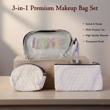 3 - in - 1 Premium Makeup Bag Set - justgrabit.in | Just Grab It