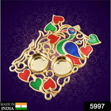 Rakasha Bandhan Special Puja Thali, Kumkum Thali Holder, Pooja Return Gift, Indian Housewarming Gifts, Brother / Bhai / Bhabhi / Sister / Family for Rakshabandhan, Diwali - Justgrabit Inc.