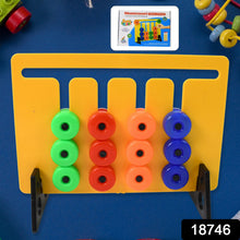 Montessori Slide Puzzles Toys for Kids (36 Challenges / 1 Set) - justgrabit.in | Just Grab It