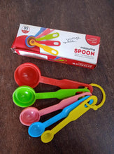 Plastic Measuring Spoons - Set of 5 - Justgrabit Inc.