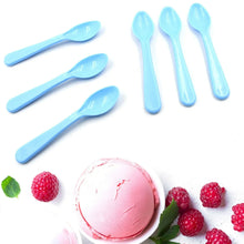 Food Plastic Spoon Set, Plastic Table Spoon Set Plastic Tea Spoon, Coffee with ABS Plastic, Heat - Resistant Spoon (6 Pc Set ) - justgrabit.in | Just Grab It