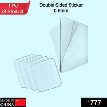Double - Sided Waterproof Nano Adhesive Tape – No Trace, Multipurpose (0.6mm, 1pc) - justgrabit.in | Just Grab It