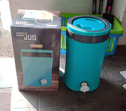 Multicolored 5L Water Rover Jug: Insulated Plastic Jug with Sturdy Handle - Justgrabit Inc.