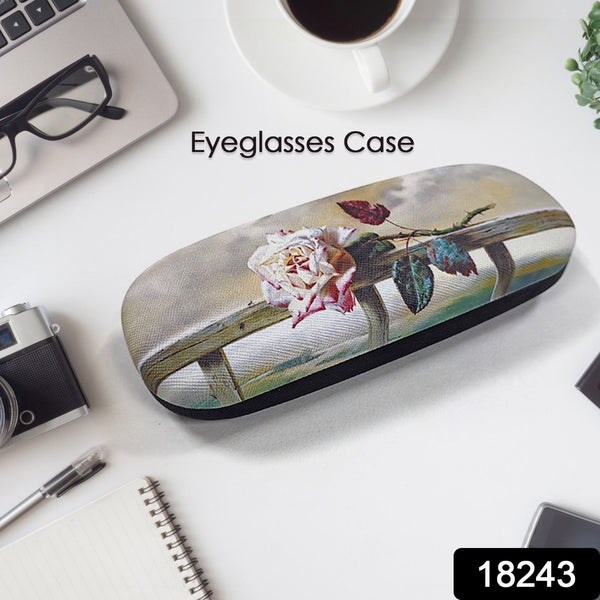 Flowers Decorative Glasses Case Eyeglasses Storage Box (1 Pc / Mix color) - justgrabit.in | Just Grab It