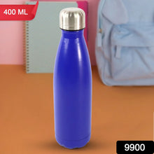 Stainless Steel Single Wall Water Bottle 400ml approx - Justgrabit Inc.