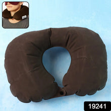 Inflatable U - Shaped Travel Neck Pillow (1 Pc) - justgrabit.in | Just Grab It