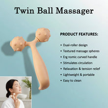 Dual Ball Facial and Body Massage Roller - 1 Pc - justgrabit.in | Just Grab It