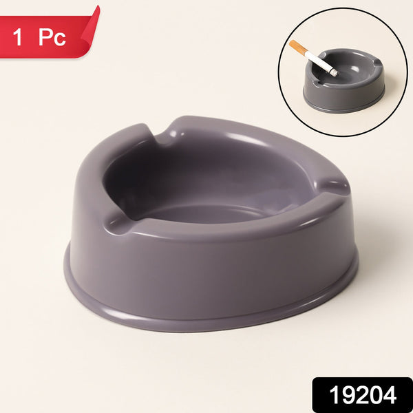 Oblivion Durable Plastic Ashtray Wide Bowl and Triple Cigarette Holder Slots (1 pc) - justgrabit.in | Just Grab It