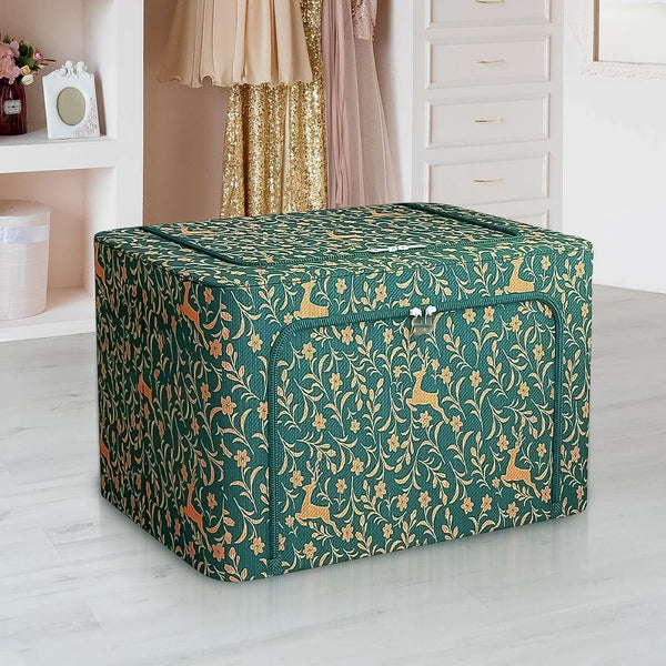Zippered Closet Storage Box with Lid, With Window (50×40 Cm / 1 Pc) - Justgrabit Inc.