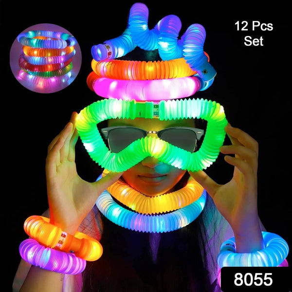 Colourful Tubes Sensory Toys Stretch Fidget Tube Toys Pull Tubes Fidget Toys - justgrabit.in | Just Grab It