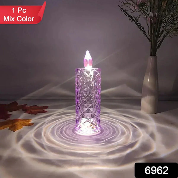 Candles for Home Decoration, Crystal Candlelight, Diwali (1 Pc / Multicolor) - justgrabit.in | Just Grab It