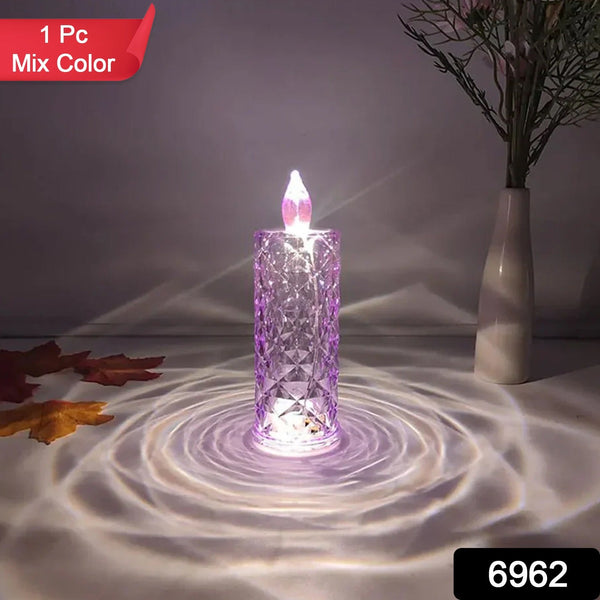 Candles for Home Decoration, Crystal Candlelight, Diwali (1 Pc / Multicolor) - justgrabit.in | Just Grab It