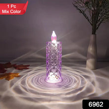 Candles for Home Decoration, Crystal Candlelight, Diwali (1 Pc / Multicolor) - justgrabit.in | Just Grab It