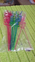 Reusable Plastic Straws (12 pcs Set / Mix Design) - justgrabit.in | Just Grab It