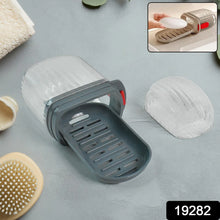 Multipurpose Soap Box Holder with Transparent Dust - Proof Lid ,Sabudani (1 Pc) - Justgrabit Inc.
