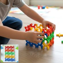 Balanced Block Colorful Interlocking Stacking Toy (1 Set) - justgrabit.in | Just Grab It