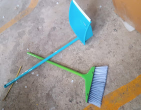 HANDLE DUSTPAN AND BRUSH FOR SWEEPING & CLEANING DUST, Supdi - justgrabit.in | Just Grab It