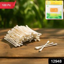 Paper - Stick Cotton Swabs - (100 Pc / Set) - justgrabit.in | Just Grab It