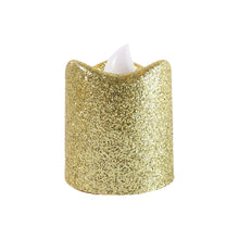 Christmas Premium Glitter LED Tealight Candles (9 Pc Set) - justgrabit.in | Just Grab It