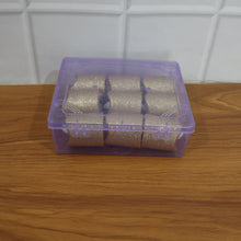 Christmas Premium Glitter LED Tealight Candles (9 Pc Set) - justgrabit.in | Just Grab It