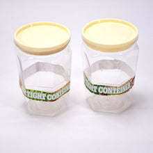 Air Tight Kitchen Storage Container (Approx - 1100Ml, Set of 2pcs) - justgrabit.in | Just Grab It